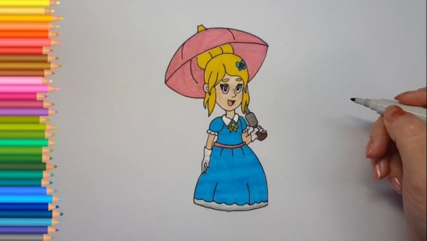 Уроки рисования принцесс