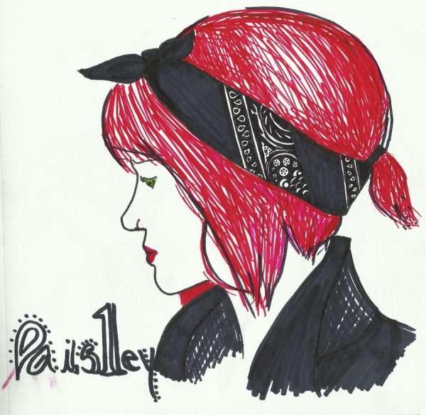 Бандана нарисованная