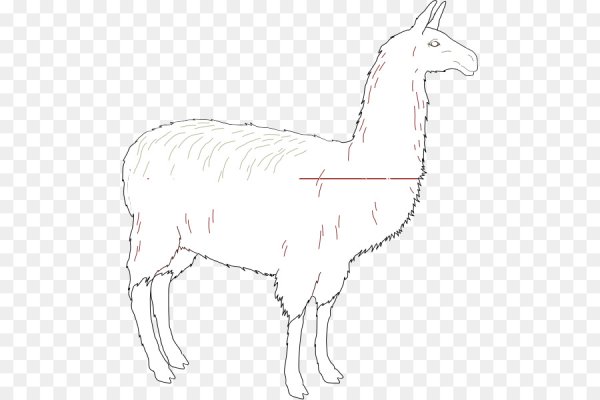 Геометрический рисунок альпака