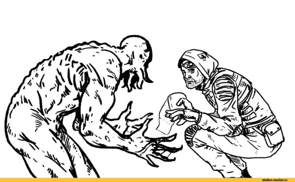 Снорк сталкер карандашом