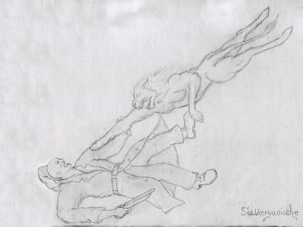 Раскраска сталкер мутанты Снорк