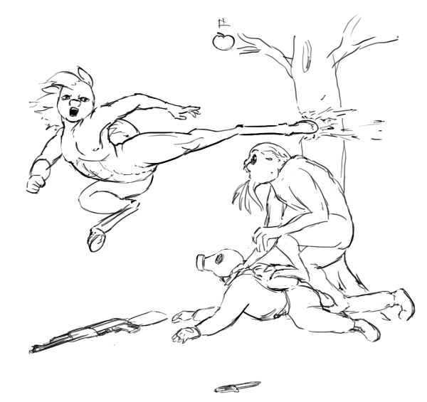 Снорк сталкер карандашом