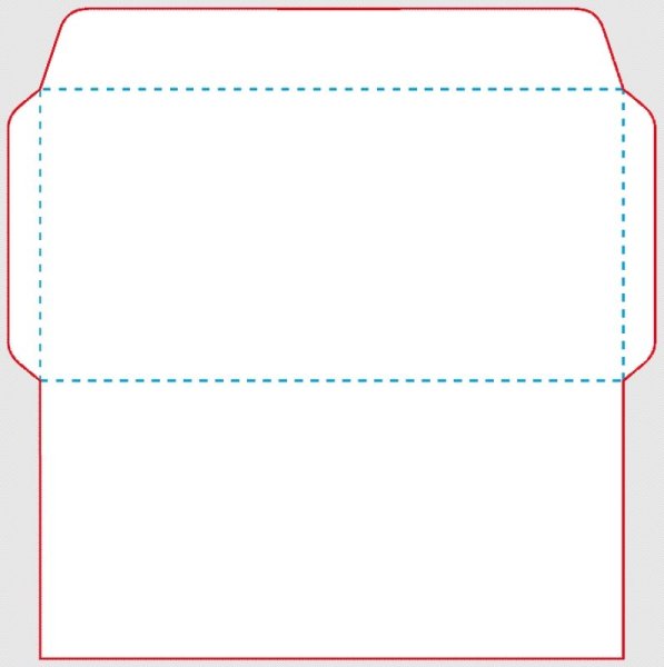 Развертка конверта