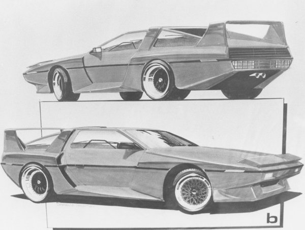 Делориан Наброски