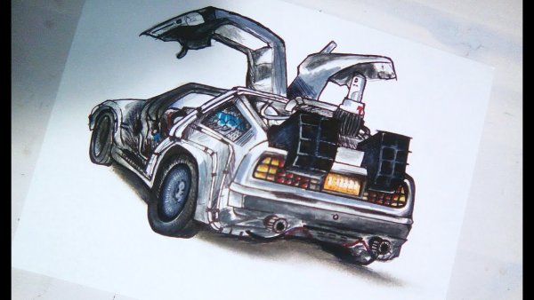 DELOREAN рисунок