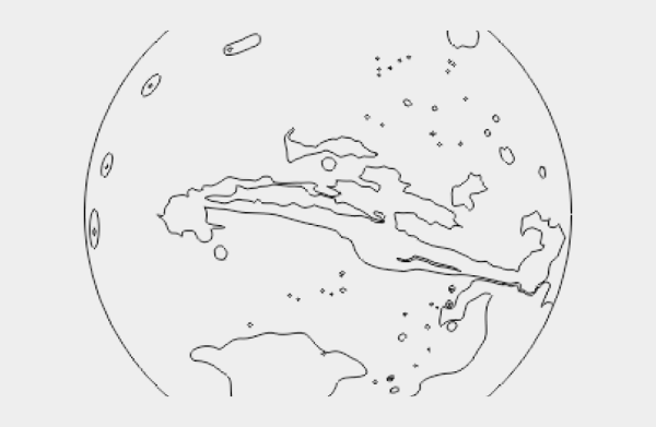 Планета Марс раскраска