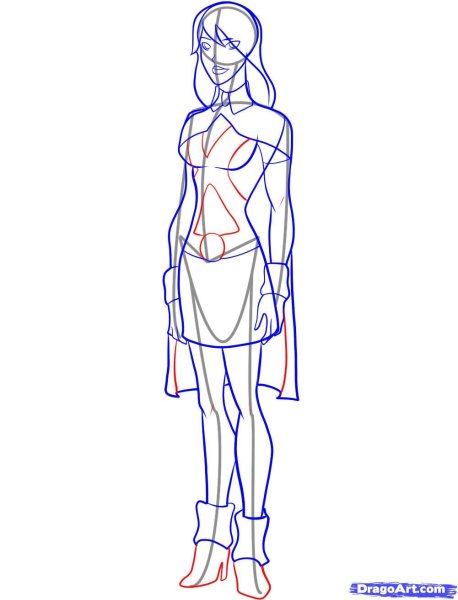 Марсианки рисовать