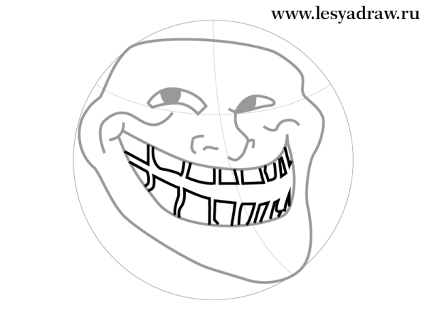 Троллфейс нарисованный