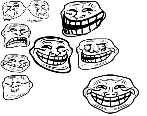 Маленький троллфейс