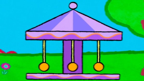 Нарисовать колесо обозрения