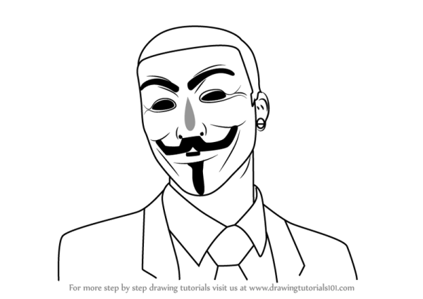 Анонимус раскрашенный