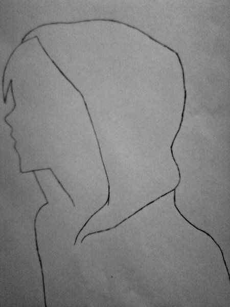 Нарисовать Джеффа убийцу поэтапно