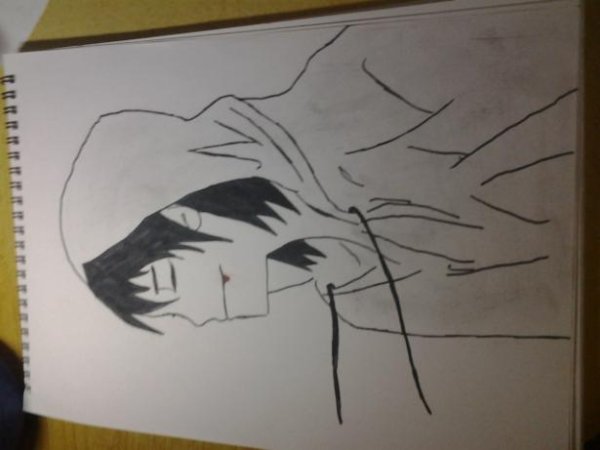 Картон КЦ карандашом убийца