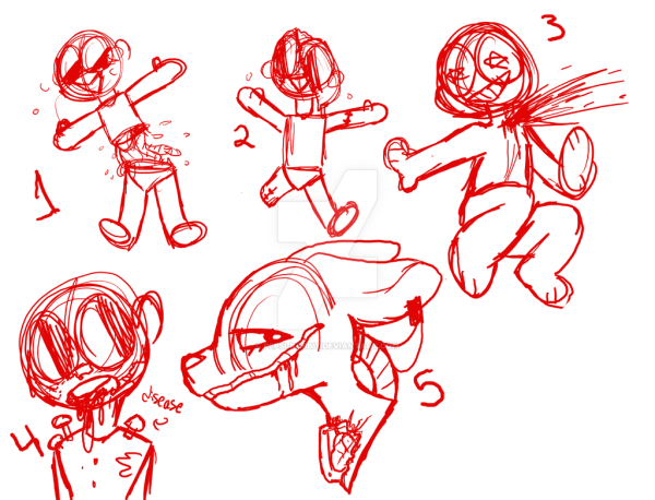 Злые позы для рисования