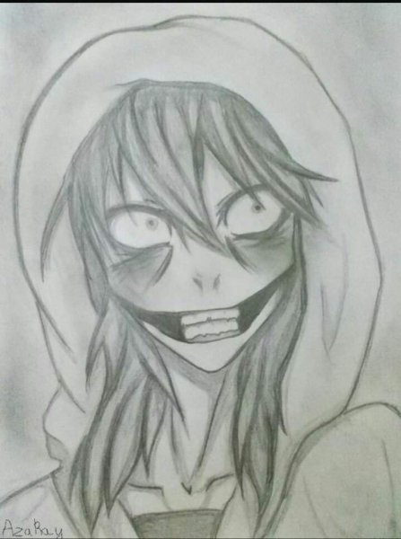 Крипипаста Джефф убийца карандашом