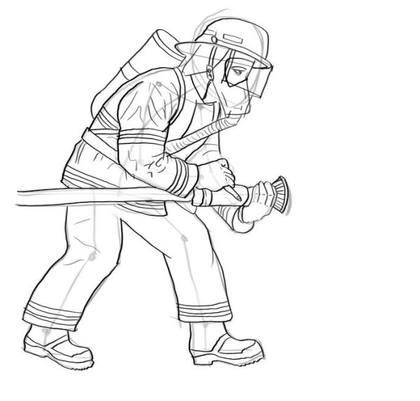 Пожарная безопасность карандашом