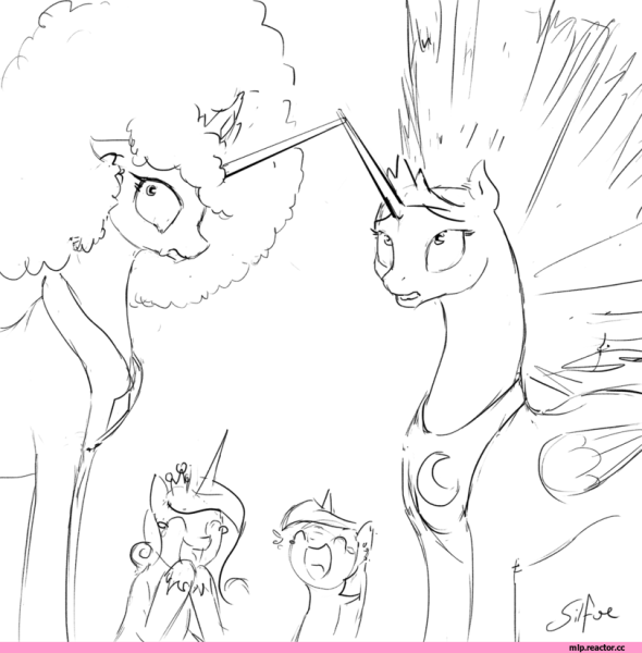 Как нарисовать принцессу Селестию поэтапно