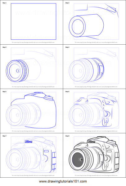 Фотоаппарат поэтапно