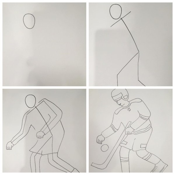 Гипсовая голова Аполлона построение