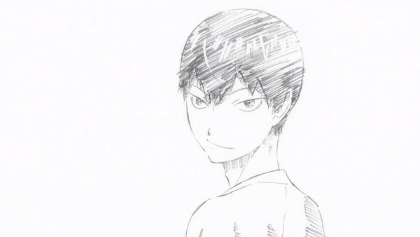 Кагеяма рисунок карандашом