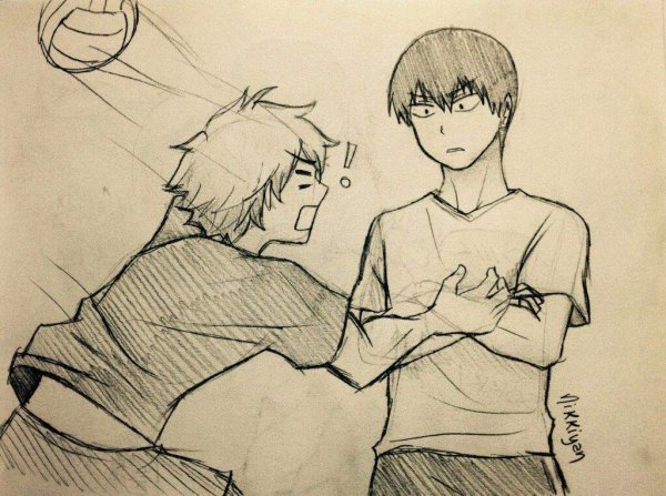 Нарисовать Кагеяму