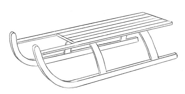 Сани для рисования