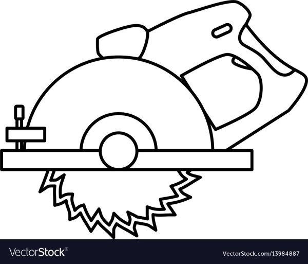 Циркулярная пила иконка