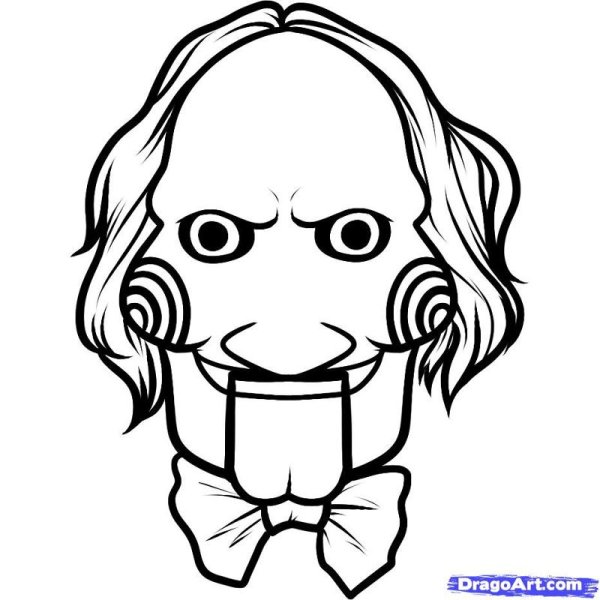 Раскраски ужастики