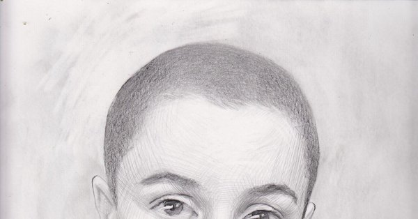 Портрет а4 карандашом