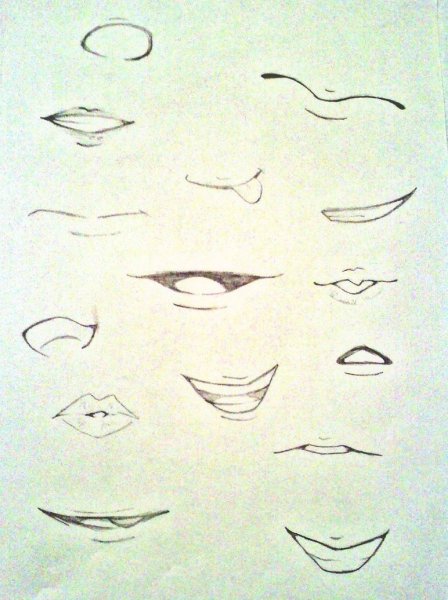 Рот для рисования