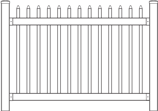 Забор для раскрашивания