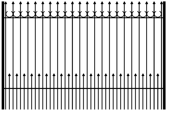 Забор без фона