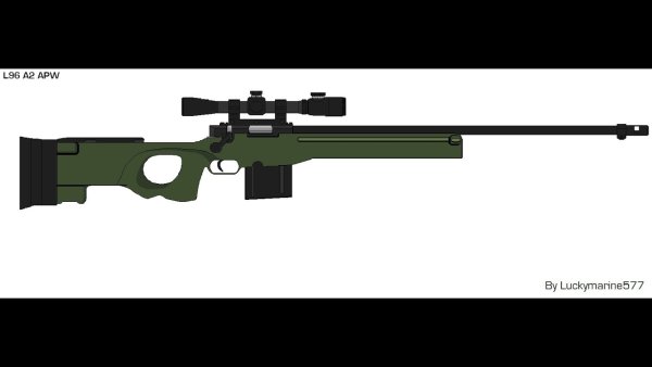 Винтовка AWM чертеж