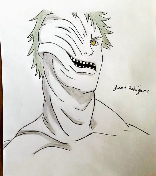 Зетсу скетчбук Наруто