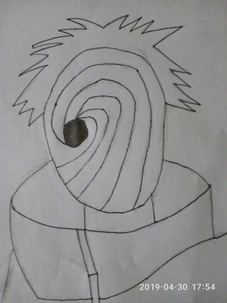 Обито в маске Зецу