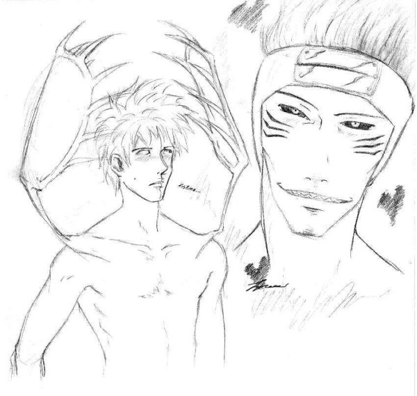 Кисаме и Зецу яой