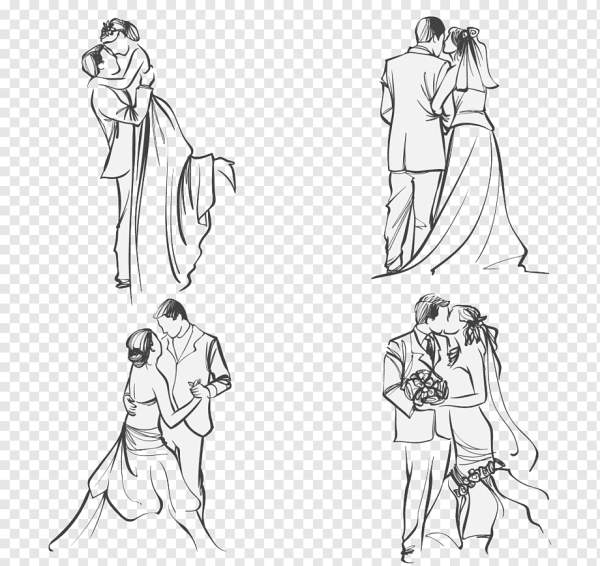 Нарисовать свадьбу