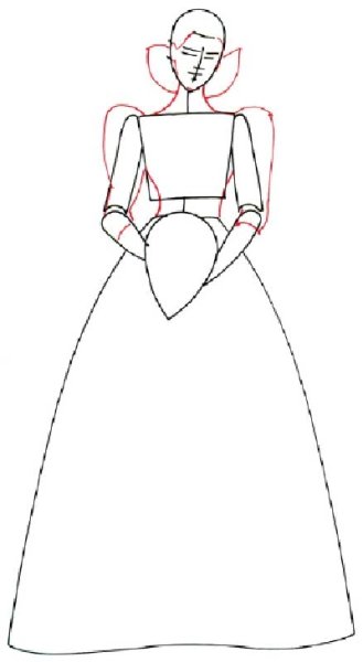 Невеста карандашом