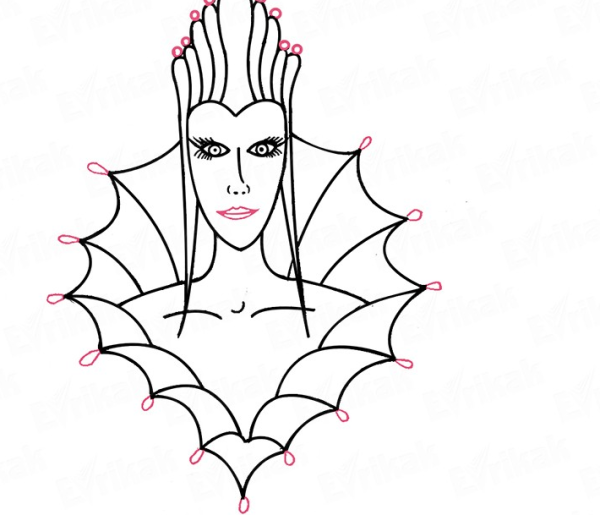 Рисунки для срисовки Королева