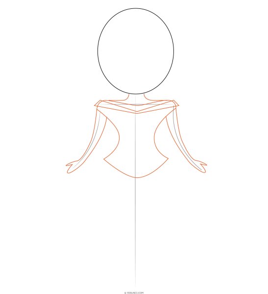 Королева рисунок поэтапно