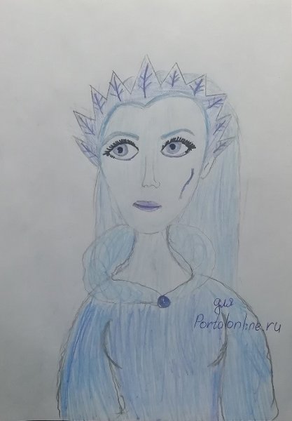 Этапы рисования куклы