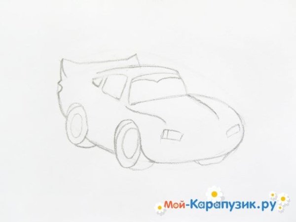 Нарисовать Маквина поэтапно