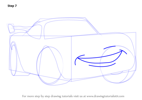 Молния Маквин чертеж