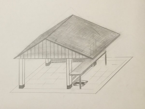 Sketch беседка