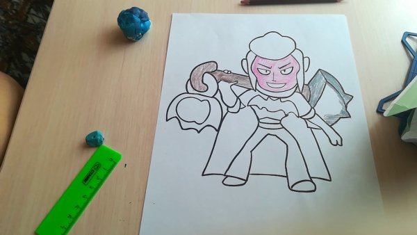 Рисование из Brawl Stars