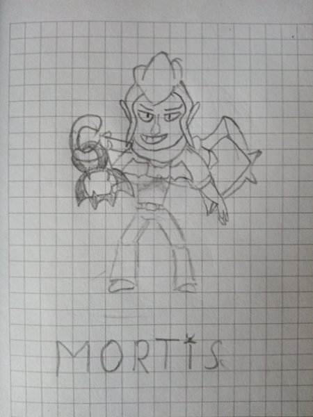 Нарисовать Мортиса