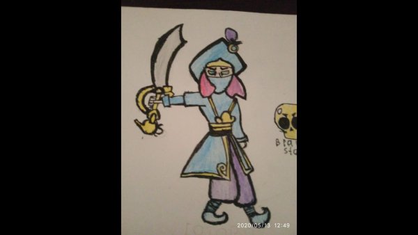 Коварный Мортис нарисовать