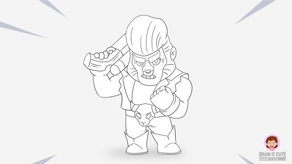 Brawl Stars раскраска