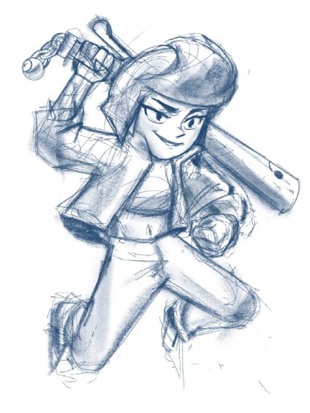 БРАВЛ рисунки карандашом