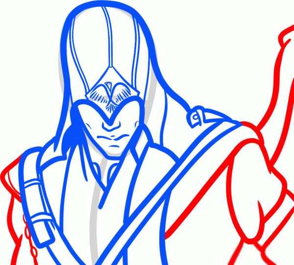 Персонажи игр карандашом